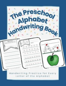 Preschool Alphabet Handwriting Book